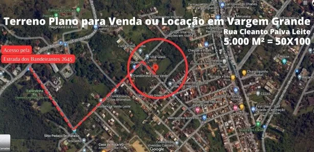 Lote/Terreno com 1 Quarto para venda ou aluguel, 5000m² no Vargem Grande, Rio de Janeiro