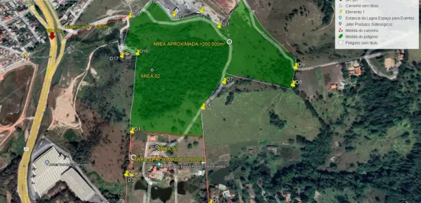 Lote/Terreno à venda, 20000m² no Casa Amarela, Betim