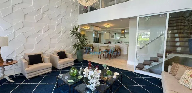 Casa de Condomínio com 5 Quartos para alugar, 421m² no Balneário Praia do Pernambuco, Guarujá