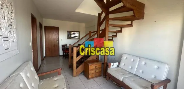 Cobertura com 3 Quartos para venda ou aluguel, 126m² no Vila Nova, Cabo Frio