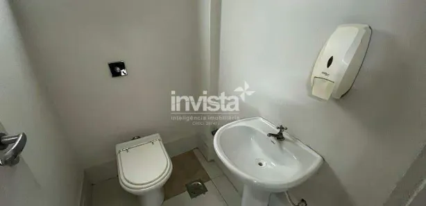 Sala Comercial para alugar, 55m² no Aparecida, Santos