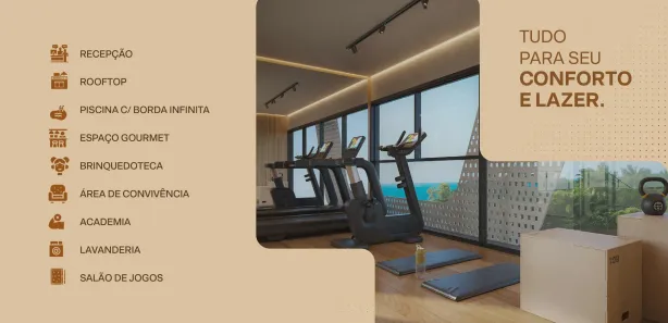 Apartamento com 1 Quarto à venda, 20m² no Merepe, Ipojuca