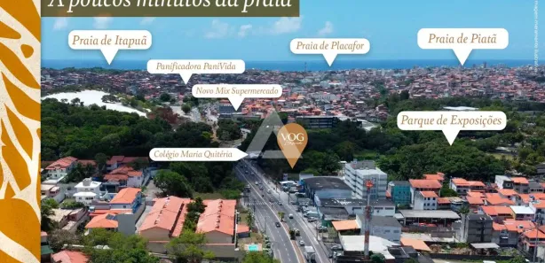 Apartamento com 2 Quartos à venda, 42m² no Itapuã, Salvador