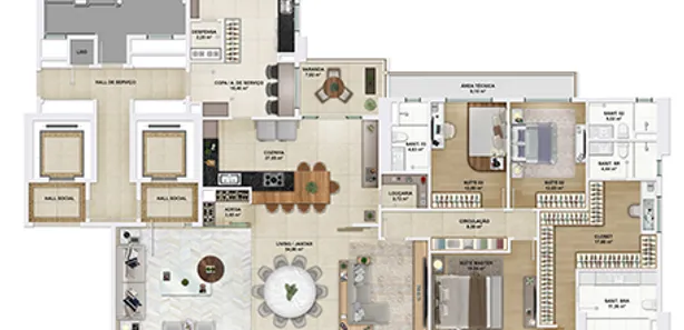 Apartamento com 4 Quartos à venda, 285m² no Horto Florestal, Salvador