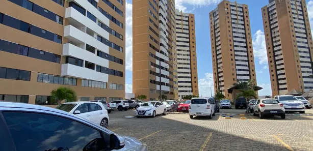 Apartamento com 3 Quartos para alugar, 85m² no Pitimbu, Natal
