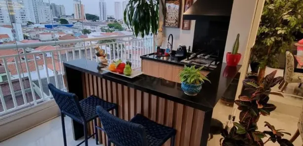Apartamento a venda no Tatuapé 3 suítes com 2 Vagas no Parque São Jorge, São Paulo