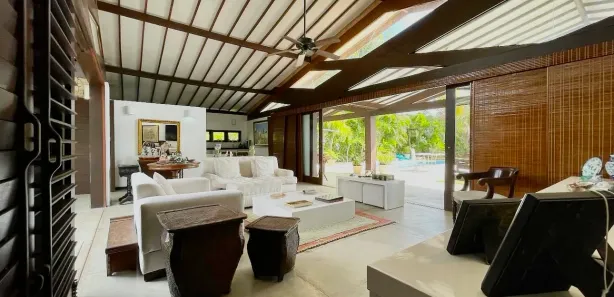 Casa de Condomínio com 5 Quartos para venda ou aluguel, 390m² no Interlagos (Abrantes), Camaçari