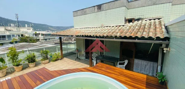 Cobertura com 2 Quartos para alugar, 177m² no São Francisco, Niterói
