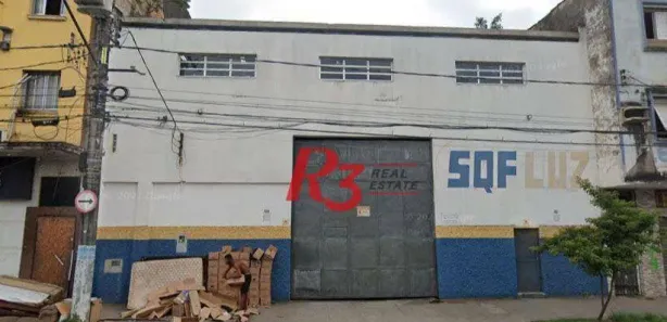 Galpão/Depósito/Armazém à venda, 1100m² no Paquetá, Santos