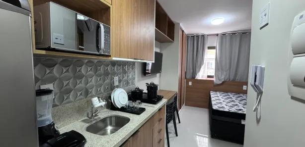 Apartamento com 1 Quarto para alugar, 16m² no Federação, Salvador