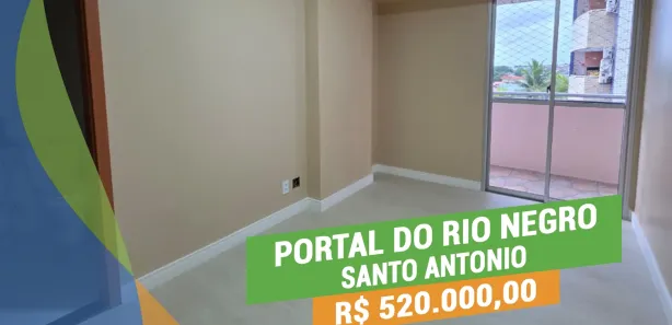 Apartamento com 3 Quartos à venda, 80m² no Santo Antônio, Manaus