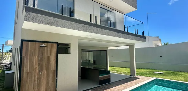 Casa de Condomínio com 4 Quartos à venda, 270m² no Alphaville (Abrantes), Camaçari