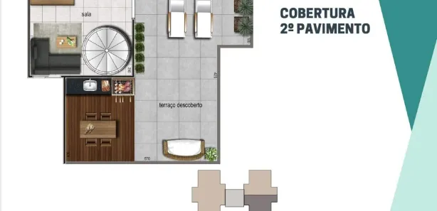 Apartamento com 2 Quartos à venda, 43m² no Diamante (Barreiro), Belo Horizonte