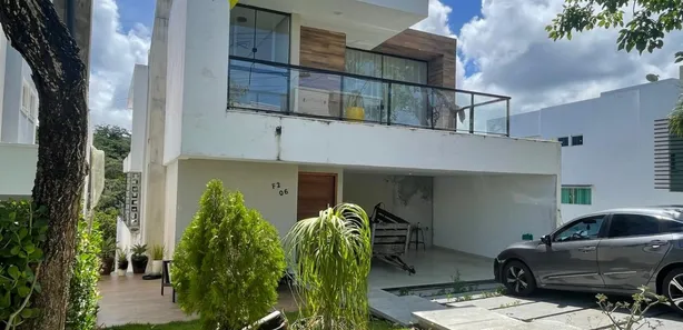 Casa com 5 Quartos para venda ou aluguel, 450m² no Alphaville (Abrantes), Camaçari