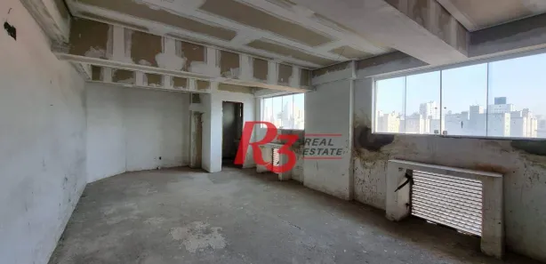 Sala Comercial para alugar, 43m² no Aparecida, Santos