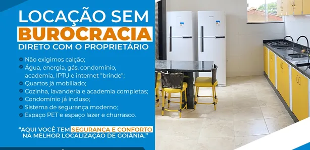 Kitnet com 1 Quarto para alugar, 27m² no Setor Sol Nascente, Goiânia