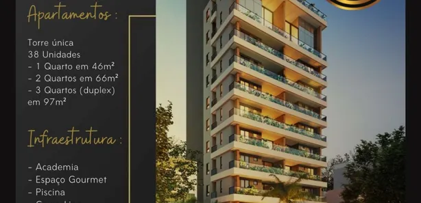 Apartamento com 1 Quarto à venda, 46m² no Barra, Salvador