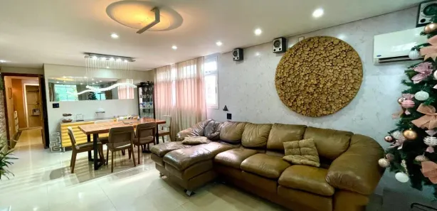 Apartamento com 4 Quartos para alugar, 136m² no Dona Clara, Belo Horizonte