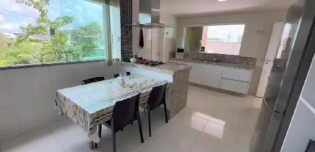 Casa de Condomínio com 4 Quartos para venda ou aluguel, 464m² no Alphaville (Abrantes), Camaçari