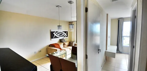 Apartamento com 2 Quartos para alugar, 55m² no Ponta Negra, Natal