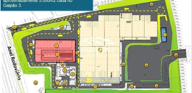 Galpão/Depósito/Armazém para alugar, 10000m² no Universitário, Belo Horizonte