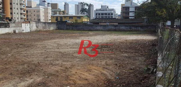 Lote/Terreno para alugar, 2244m² no Balneário Praia do Pernambuco, Guarujá