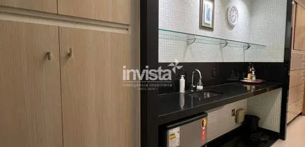 Sala Comercial com 1 Quarto para alugar, 70m² no Centro, Santos