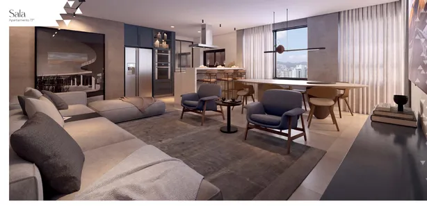 Apartamento com 4 Quartos à venda, 235m² no Santo Agostinho, Belo Horizonte