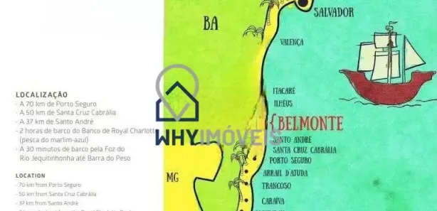 Lote/Terreno à venda, 643m² no Belmonte, 
