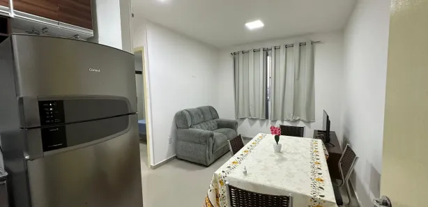 Apartamento com 2 Quartos para alugar, 40m² no Industrial, Camaçari