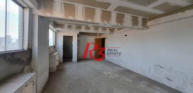 Sala Comercial para alugar, 43m² no Aparecida, Santos