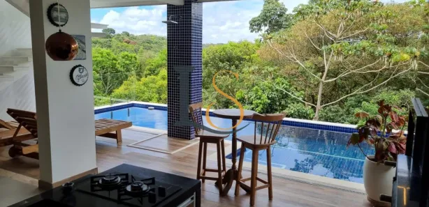 Casa de Condomínio com 4 Quartos para alugar, 430m² no Vila de Abrantes (Abrantes), Camaçari