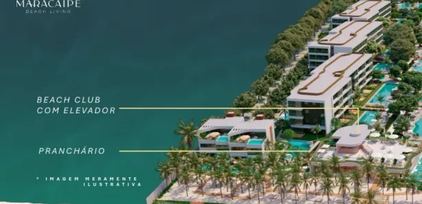 Casa de Condomínio com 3 Quartos à venda, 257m² no Maracaipe, Ipojuca