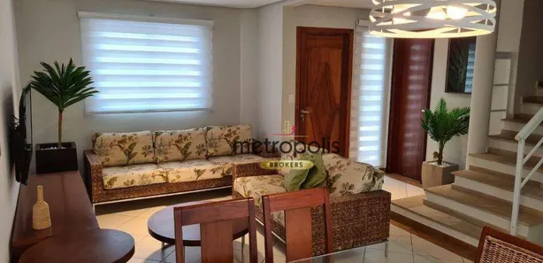 Casa de Condomínio com 3 Quartos à venda, 100m² no Enseada, Guarujá