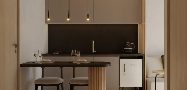Apartamento com 1 Quarto à venda, 44m² no Enseadinha, Ipojuca