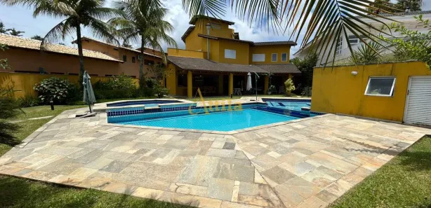 Casa de Condomínio com 6 Quartos para venda ou aluguel, 1000m² no Balneário Praia do Pernambuco, Guarujá