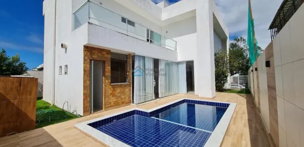 Casa de Condomínio com 4 Quartos para alugar, 340m² no Alphaville (Abrantes), Camaçari