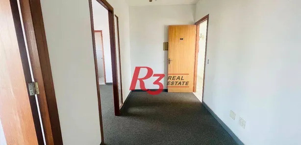 Sala Comercial para alugar, 60m² no Boqueirão, Santos