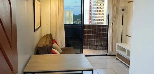 Apartamento com 2 Quartos para alugar, 59m² no Ponta Negra, Natal