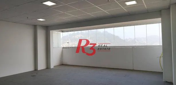 Sala Comercial para alugar, 60m² no Centro, Santos