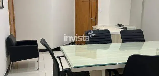 Sala Comercial com 1 Quarto para alugar, 70m² no Centro, Santos