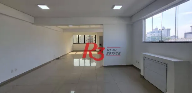 Sala Comercial para alugar, 52m² no Aparecida, Santos
