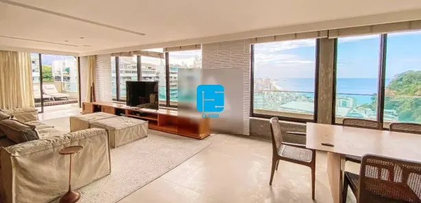 Cobertura com 3 Quartos para alugar, 307m² no Leblon, Rio de Janeiro