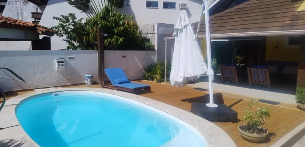 Casa de Condomínio com 7 Quartos para venda ou aluguel, 580m² no Condomínio Ilha Mar, Vera Cruz