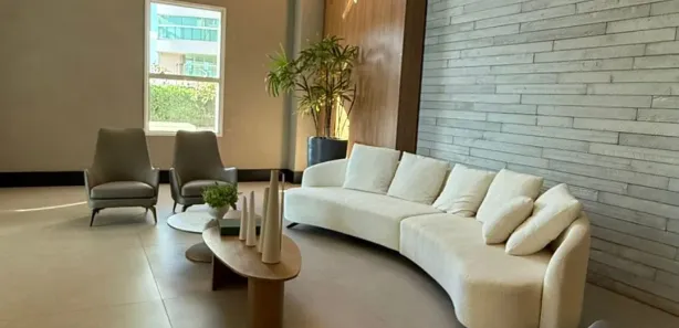 Apartamento com 3 Quartos para alugar, 109m² no Graciosa - Orla 14, Palmas