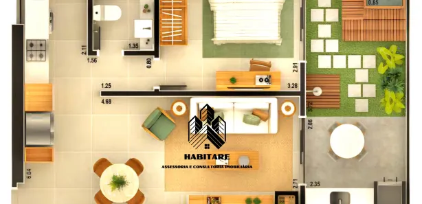 Apartamento com 1 Quarto à venda, 55m² no Jardim Botânico, Rio de Janeiro