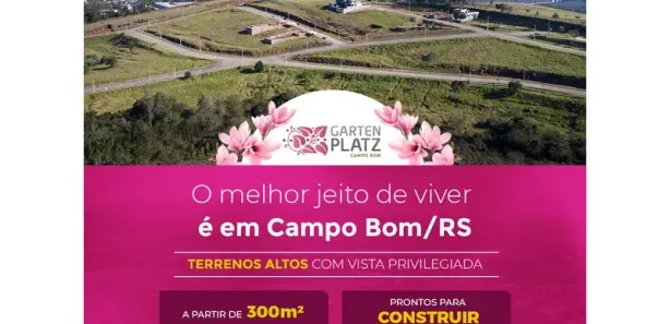 Lote/Terreno à venda, 330m² no P Santo Antonio, Campo Bom