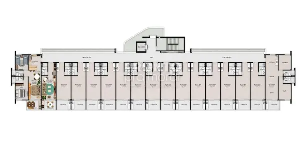 Flat com 1 Quarto à venda, 32m² no Centro, Ipojuca