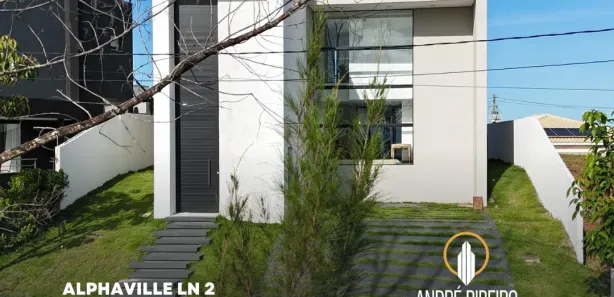 Casa de Condomínio com 4 Quartos para venda ou aluguel, 217m² no Alphaville (Abrantes), Camaçari