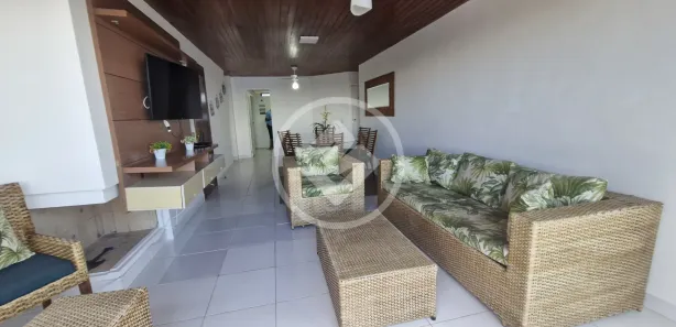 Cobertura com 4 Quartos para alugar, 136m² no Balneário Mar Casado, Guarujá